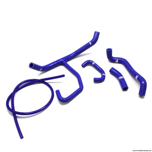 Black samco rad hoses - black,