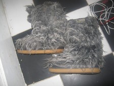 FAT FACE FURRY SNOW BOOTS  38 TO 40 BEEN IN THE ATTIC