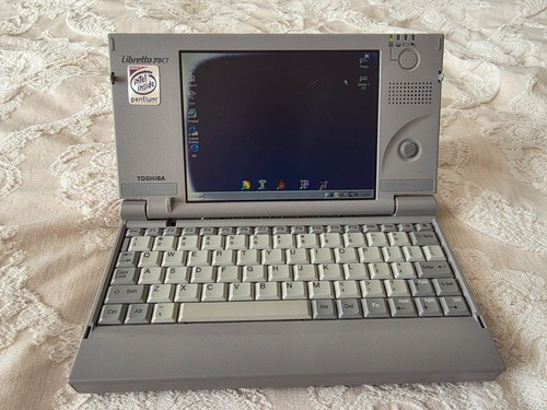 Vintage toshiba libretto 70ct - toshiba,