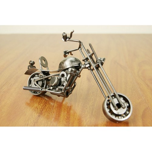 Metal mini vintage motorcycle - mini,