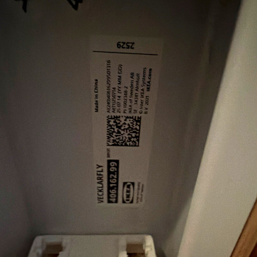 Ikea yecklakarfly bamboo - ikea, wood