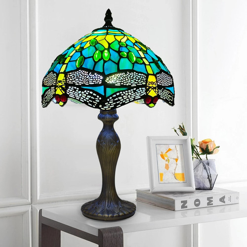 Green dragonfly tiffany - green,