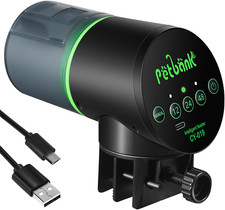 Petbank Automatic Fish Feeder for Aquarium - Auto Fish Food Dispenser for Fish