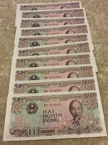 Lot vietnam banknotes - 10,