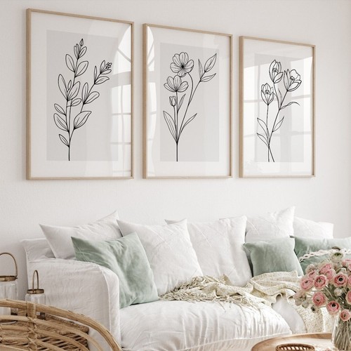 Set botanical line - botanical,