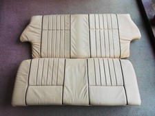 Classic Mini Beige Leather Rear Seat & Door Cards