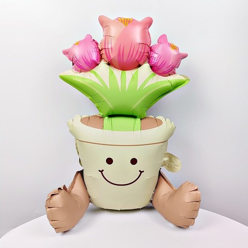 Tulip flower pot - tulip,
