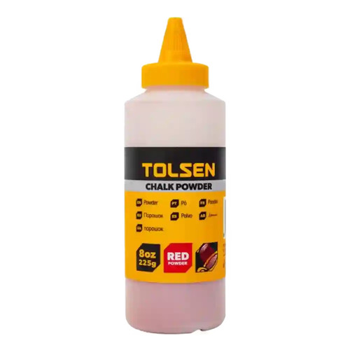 Tolsen 42018 red chalk powder - chalk,