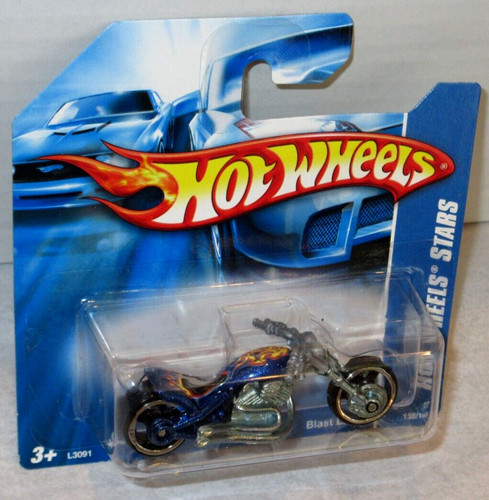 Hot wheels short card - card, ~blue