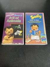 Learn With Sooty X2 VHS Videos
