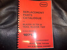TRIUMPH  T25T T25SS PARTS BOOK