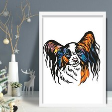 PAPILLON Abstract Art Print