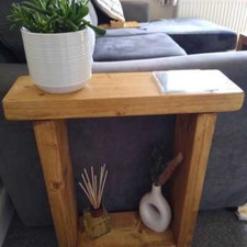 Solid Wood End Table Urban