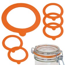 6x Jar Seal Rings Rubber