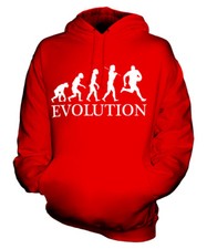 AUSSIE RULES EVOLUTION OF MAN UNISEX HOODIE MENS WOMENS LADIES GIFT CLOTHING