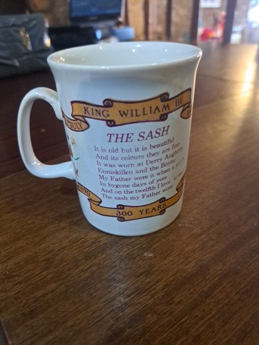 Orange lodge mug the - orange, sash