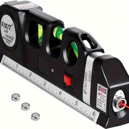 Spirit level with laser - spirit,