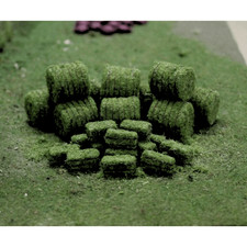 N Gauge Scenery Hay Bales (10 Round & 15 Rectangle) Tasma 00925 Model Railways