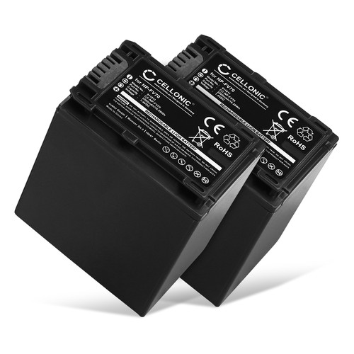 Replacement camera battery - 2x,