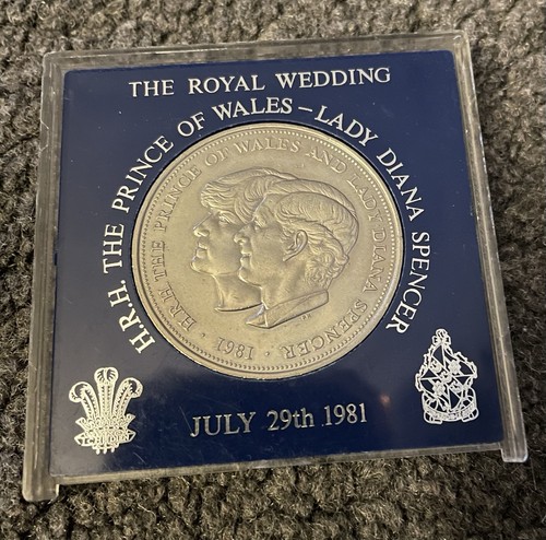 1981 royal wedding - royal, coin