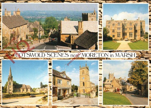 Picture postcard cotswold - picture, postcard:-cotswold