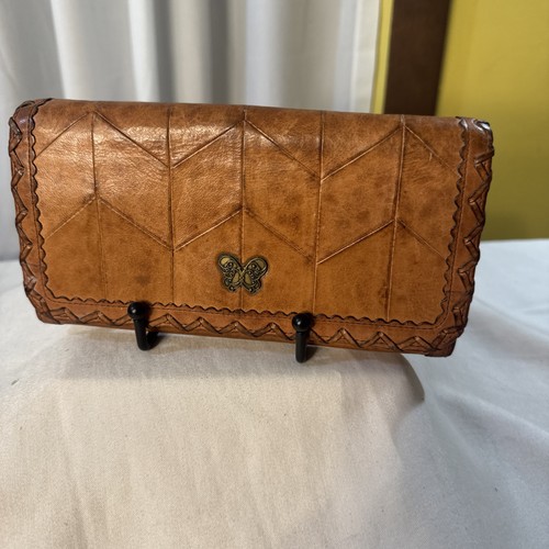 Anna sui vintage brown leather - sui,