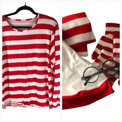 Wheres waldo costume - wheres, shirt