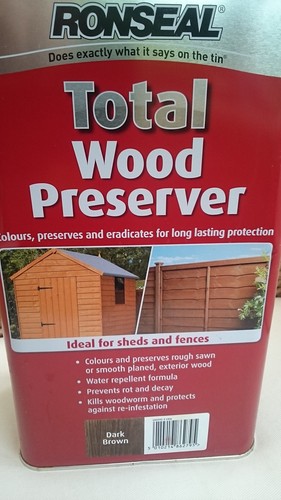 5ltr cans ronseal total - of,
