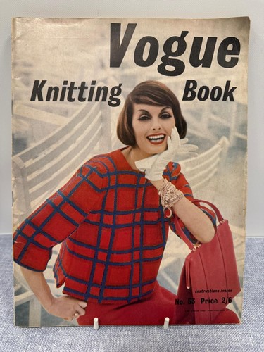 Vintage vogue knitting book - knitting,