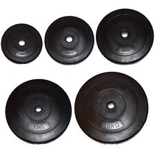 Vinyl Weight Plates Discs 1" Standard Dumbbell / Barbell Weights Fitness Gym