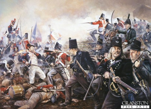Battle waterloo military - waterloo,