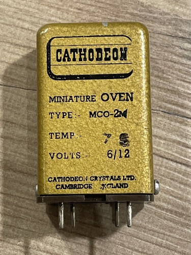 Cathodeon crystal oven - crystal,