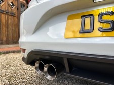 VW Polo GTI Mk6 Exhaust Back Box & Resonator Delete 3" Twin Pipes VW RRP £849