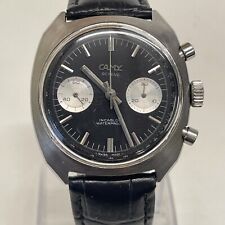 Camy Geneve Vintage 1970s Gents Chronograph Watch - Valjoux 7733 - Panda Dial