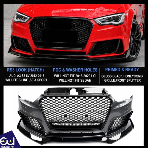 Rs3 look front - front, bumper