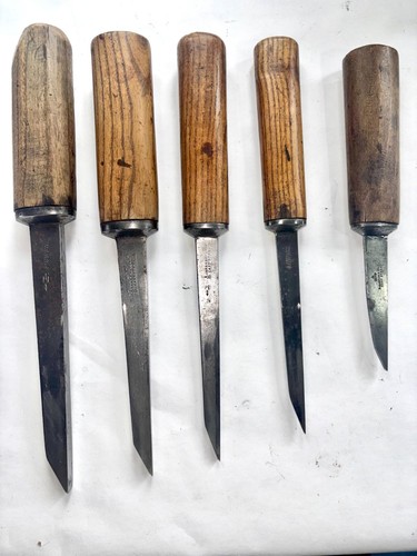 Mortise chisels 4 james - 5, chisels.
