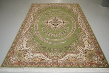 Beautiful Large Turkish Rug Central Medallion Pars Design Carpet 295 X 200 Cm