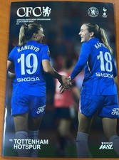 FREE POST 12/10/2025 WSL CHELSEA WOMAN v TOTTENHAM HOTSPUR WOMEN PROGRAMME