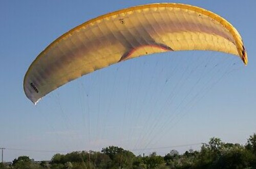 Paraglider wing team five blue - wing,