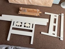 CHILDREN/TODDLER WHITE BED FRAME - IKEA