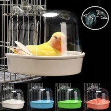 Clear hanging bird bath for - hanging,