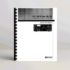Icom IC-R71A Instruction