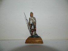 VINTAGE 70MM WHITE METAL LEAD HIGHLAND SOLDIER