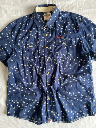 Soviet men navy bird print - soviet,