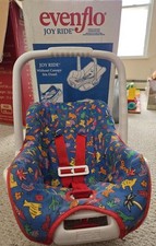 Vintage Doll Carrier Evenflo Joy Ride Reborn Baby Doll Seat Collectible