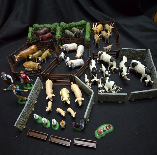 Vintage elc farm animal - vintage,