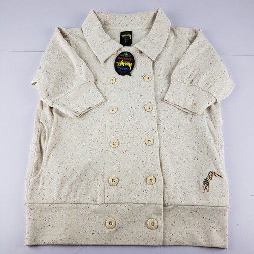 Stussy cardigan sweater button - cardigan,