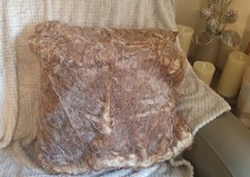 Luxe Fur Lauren Faux Fur Square Throw Cushion Covers 55 × 55 Cm