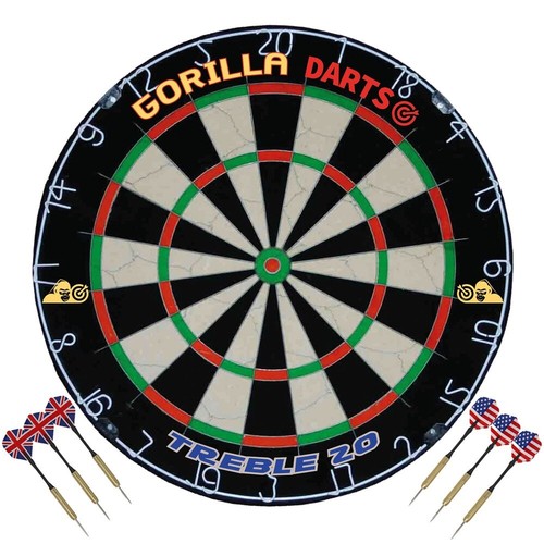 Dartboard gorilla darts treble - gorilla,