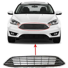 FOR FORD FOCUS FRONT BUMPER CENTRE GRILLE WITH CHROME TITANIUM (2014+ONWARDS) UK